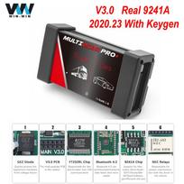 Multidiag Pro V2022.23 Car Truck Diagnostic Tool V3.0 NEC Relays With Real 9241A TCS Pro Scanner OBD2 Code Reader