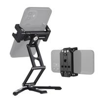 Multifunctional Desktop Phone Mount Foldable Phone Tripod Mount Adjustable Phone Holder Phone Clamp Replacement for juoda