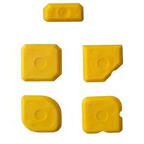 Caulking Tool Set Sealant Sealing for Silicone Sealant Grout Finishing Sealing mėlyna