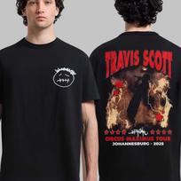 Travis Scott Circus Maximus Tour 2025 Johannesburg Men Women Unisex T-Shirt XXXXL