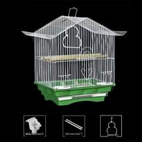Maža vilos narvas papūgoms, banguotajai papūgėlei, meilės paukšteliams, žvirbliams ir finikams Birdcage + Swing + 11-piece Set