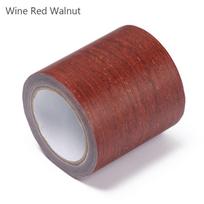 5M/Roll Wood Grain Furniture Repair Tape Adhensive Duct Tape Floor Furniture Renovation Skirting Line Sticker Furniture Tape 5.7cm x 4.75m brown