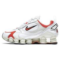 Nike Shox Nova White Red Women's AT8046-101 36.5 white