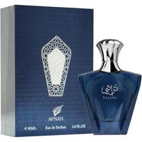 Afnan Turathi Blue Vyriški kvepalai Eau De Parfum, Medžio ir Arabiško aromato, Dubajaus prabangus dovanų rinkinys, Ilgai išliekantis odekolonas mažiau