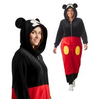 Pižama Vienas Gabalas Kigurumi Kostiumas Persirengimas Pelėnas Mikis XL: 175 - 185Cm black