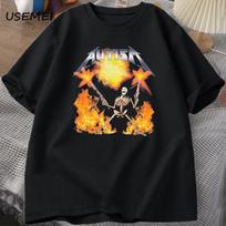 Autizmo Memas Marškinėliai Laisvalaikio Medvilniniai Trumpomis Rankovėmis T-Marškinėliai Humoro Spaudiniai Retro Trumpomis Rankovėmis T-Marškinėliai Unisex Gatvės Aprangos Viršutiniai Drabužiai 5XL brown