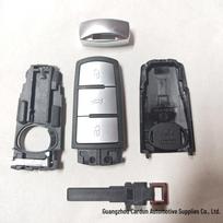Volkswagen CC/Magotan 3 mygtukų automobilio rakto pultelio korpusas Volkswagen Magotan CC Smart Card Shell