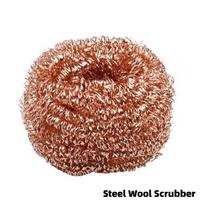 Cleaner Ball Desoldering Soldering Iron Mesh Filter Cleaning Nozzle Tip Copper Steel Wire Metal Dross Box Clean Bal 1PC