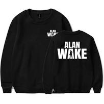 Game Alan Wake 2 Crewneck Sweatshirt Fleece Long Sleeve Unisex Clothing Streetwear Casual Graphic Printing Pullovers M black