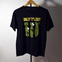 Billy Talent Grupės Pilno Dydžio Juodos Spalvos 100% Medvilnės Marškinėliai Unisex T-Shirt XL black