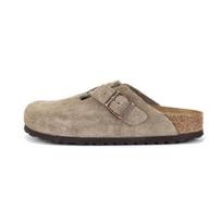 Boston Birkenstock Soft Footbed Suede Narrow 'Taupe' 0560771 43