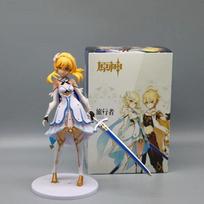 1pcs Genshin Impact 7 Styles Anime Figure Creative Cute Creative Cute Game Pvc Doll Collection Model Decoration Gifts no box beige
