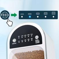 Automatinis žuvų tiektuvas akvariumui Reguliuojamas automatinis tiektuvas žuvų bakui Išmanusis laikmatis Automatinio šėrimo priedai China Mainland white