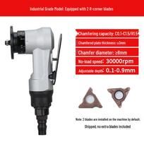 Gaobao Mini 45° pneumatinis kampų nuoblauzų ir šlako šalinimo įrankis Mini Pneumatic Chamfering Machine - C Blade