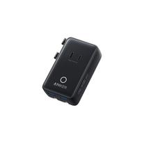 Anker Nano Travel Adapter (5-in-1 20W) Black Conversion Plug USB-C Port USB-A PortMaximum 20W Output Temperature Management System 5 Devices Charging