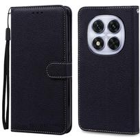 „Poco X7“ dėklas, piniginės tipo dėklas, telefono dėklas, skirtas „Xiaomi Poco X7“ dėklui, odinis atverčiamas dėklas, skirtas „Poco X 7“, „Poco X7 5G“ dėklas, skirtas „Fundas“ For Poco X7 5G juoda