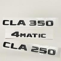 Automobilio galinė bagažinės emblema raidės lipdukai Mercedes Benz CLA klasės 4MATIC CLA250 CLA180 CLA200 CLA220 CLA300 W117 W118 MZ5 4MATIC black
