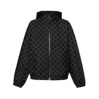 GUCCI dvipusė ripstop nailono striukė 770276-Z8BPL-1043 48 juoda