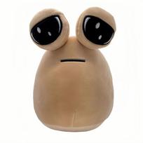 Naujas 22 cm Mano augintinis ateivis Pou pliušinis žaislas Žaidimo vaidmuo Ateivis Pou pliušinė lėlė Kawaii Namų dekoracija Pagalvė Minkštas kimštas Dovanos Žaislas vaikams black