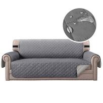 Neperšlampama sofos užvalkalas svetainei Neslystantis sofos užvalkalas Dygsniuotas Plaunamas Reguliuojamas sofos užvalkalas 1/2/3/4 vietų užvalkalai foteliams 1 Seat(53cm) gray