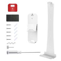 For PS5/PS5 Slim/PS5 Pro Wall Mount Storage Bracket Controller Headset Hook Host Wall Mount Bracket Host Stand for PlayStation 5 balta