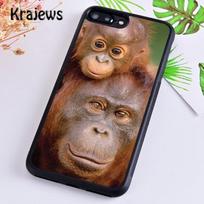 CUTE ORANGUTAN monkey BABY 1 Phone Case Cover For iPhone 17 Air 16 15 14 plus 12 13 pro max coque Shell Fundas iPhone 15 gray