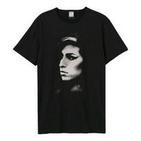 Sustiprinti Unisex Suaugusiųjų Toniniai Pozos Amy Winehouse Marškinėliai M juoda