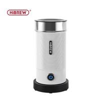 HiBREW Milk Frother Frothing Foamer Chocolate Mixer Cold/Hot Latte Cappuccino fully automatic Milk Warmer Cool Touch M1A black