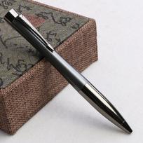 Arrow Pen Holder Atomic Education And Training Institutions Business Office Writing Swivel Refill Metal Ballpoint Pen bullet type 0.7 pilka spalva