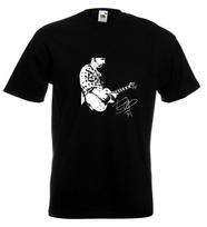The Edge U2 Autograph T Shirt Bono L black