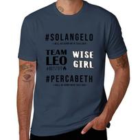 Percy Jackson Fan Sticker Pack Team Leo Valdez Solangelo Percabeth Wise Girl Tshirt S