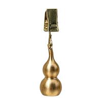 Windproof Tablecloth Weight with Metal Clip Copper Gourd Shape Table Cover Pendant For Stable Outdoor Dining And Gatherings 1
