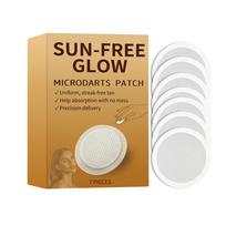 Summer No-Sun Tanning Body Darkening Patches Bronze Wheat Skin Glow Skin-Friendly Tan Patches 7pcs less