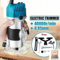 Medžio Elektrinis Trimeris Medžio Laminatas Delninis Frezeris 35000 aps/min Elektrinis Rankinis Trimeris Kraštų Jungikliai Medienos Apdirbimo Įrankis 1280W