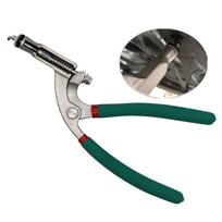 Car Hood Repair Tool Body Hood Pliers Automobile Depression Pit Removal Tool Sheet Metal Clamping Edge Pliers Green flat hole pliers