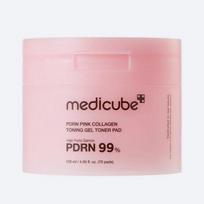Medicube PDRN Pink Collagen Toning Gel Toner Pad (70 Pads) pink