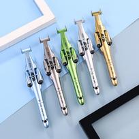Creative Airplane-shaped Gel Pen Random Color One Size white