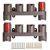 2PCS Accessory Holder for Dyson Vacuum Cleaner V15 V12 V11 V10 V8 V7 Attachment Holder Wall Mount Tool Holder Organizer CHINA