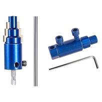 Broken Pipe Extractor Tool for 1/2inch 3/4inch 1inch Pipe Internal Pipe Wrench for Electric Drill Quickly Remove Rusted 1