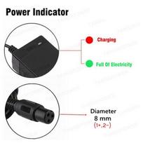 54.6V 3A Lithium Battery Charger For 13S 48V Electric Scooter KugooM4 Li-ion Battery Pack Charger Fast Charging With Cooling Fan AU gray