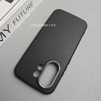 For VIVO X200FE Case Fashion Simple Small Fat Silicone TPU Skin Drop-proof Cover For VIVO X200FE Shell shockproof  Bumper vivo X200 FE dangaus mėlyna spalva