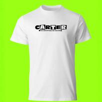 Carter the Unstoppable Sex Machine - T Shirt - British Indie Rock Music Band 90s XL white