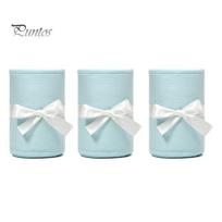 Baby Crib Bumper Pads 3 Pcs Bumper, Soft Cotton Breathable Sleep Barrier Child Safety Strip for Toddlers, Liner Edge Protector with Adjustable M