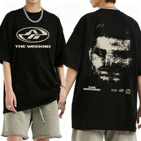 Limited Rapper The Weeknd After Hours Til Dawn with Playboi Carti Tour 2026 T Shirt Men Women Hip Hop Fashion Pop Music T-shirt XL beige