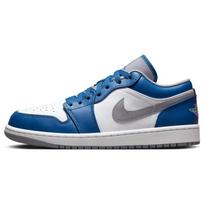Air Jordan 1 Low 'True Blue' 553558-412 44.5 gray