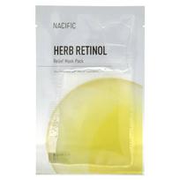 Nacific, Relief Beauty Mask Pack, Herb Retinol, 1 lakštas, 1,05 oz (30 g) white