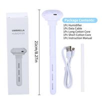 Portable Usb Humidifier Stick With Led Night Light Mini Home Air Diffuser Car Purifier Aroma Anion Mist Maker For Home Office