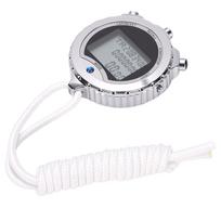 Multifunction Stopwatch Timer 0.01s 10h Clock Alarm Calendar Week Stopwatch Timer Metronome with 60 Memory white