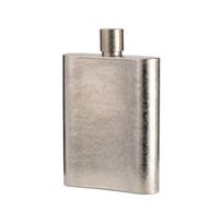 Lightweight Pure Titanium Hip Flask Mini Spirit Bottle Simple Pocket Wine Flagon  Bar 100 ML