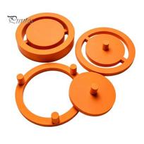 Pottery Molding Tool 1 Set Foot Ring Tools, Clay Base Maker, Aligned Template, Even Press for Bowls And Mugs, Studios, Beginners Ceramic Art 4.5cm